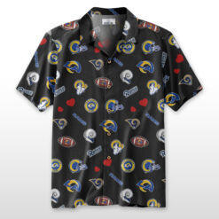 Los Angeles Rams Hawaiian Shirt 100% Cotton - ST01