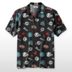 Miami Dolphins Hawaiian Shirt 100% Cotton - ST01
