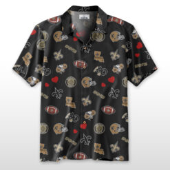 New Orleans Saints Hawaiian Shirt 100% Cotton - ST01