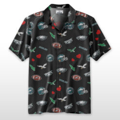 Philadelphia Eagles Hawaiian Shirt 100% Cotton - ST01