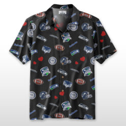 Seattle Seahawks Hawaiian Shirt 100% Cotton - ST01