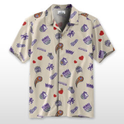 Sacramento Kings Hawaiian Shirt 100% Cotton - ST01