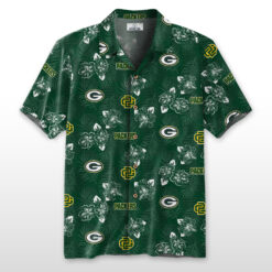 Green Bay Packers Hawaiian Shirt 100% Cotton - ST02