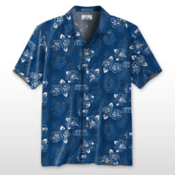 Indianapolis Colts Hawaiian Shirt 100% Cotton - ST02