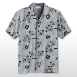 Las Vegas Raiders Hawaiian Shirt 100% Cotton - ST02