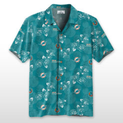 Miami Dolphins Hawaiian Shirt 100% Cotton - ST02