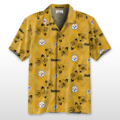 Pittsburgh Steelers Hawaiian Shirt 100% Cotton - ST02