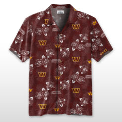 Washington Commanders Hawaiian Shirt 100% Cotton - ST02