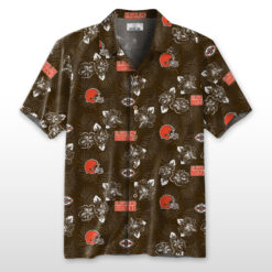 Cleveland Browns Hawaiian Shirt 100% Cotton - ST02