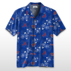 Atlanta Braves Hawaiian Shirt 100% Cotton - ST02