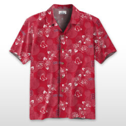 Boston Red Sox Hawaiian Shirt 100% Cotton - ST02