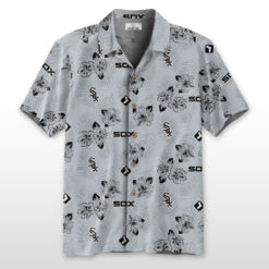 Chicago White Sox Hawaiian Shirt 100% Cotton - ST02