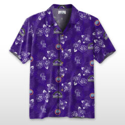 Colorado Rockies Hawaiian Shirt 100% Cotton - ST02