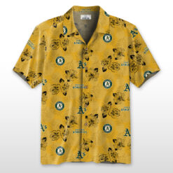 Oakland Athletics Hawaiian Shirt 100% Cotton - ST02