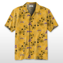 Los Angeles Lakers Hawaiian Shirt 100% Cotton - ST02