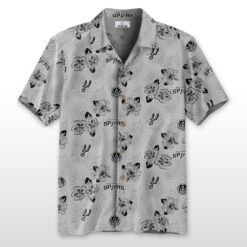 San Antonio Spurs Hawaiian Shirt 100% Cotton - ST02