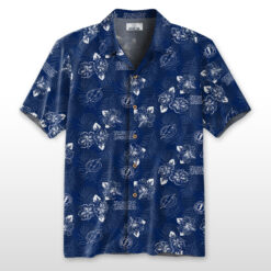 Tampa Bay Lightning Hawaiian Shirt 100% Cotton - ST02