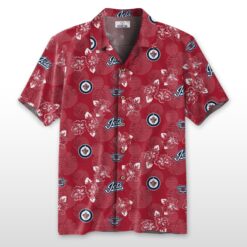 Winnipeg Jets Hawaiian Shirt 100% Cotton - ST02