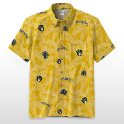 Milwaukee Brewers Short Sleeves Shirt - ST03