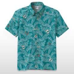 Miami Dolphins Short Sleeves Shirt - ST03