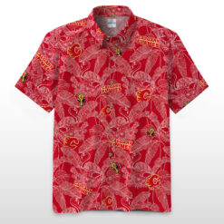 Calgary Flames Short Sleeves Shirt - ST03