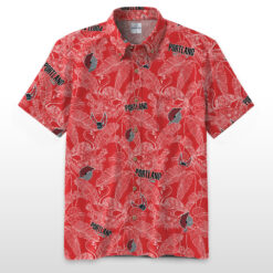 Portland Trail Blazers Short Sleeves Shirt - ST03